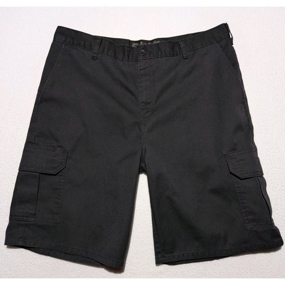 Dickies Flex Regular Black Cargo Shorts‎ Mens 36 Workwear